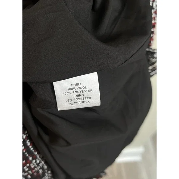 Dainty Jewells Festive Nights Tweed Wool Midi Dress Sz XS Holiday Elegant Event - Picture 6 of 10